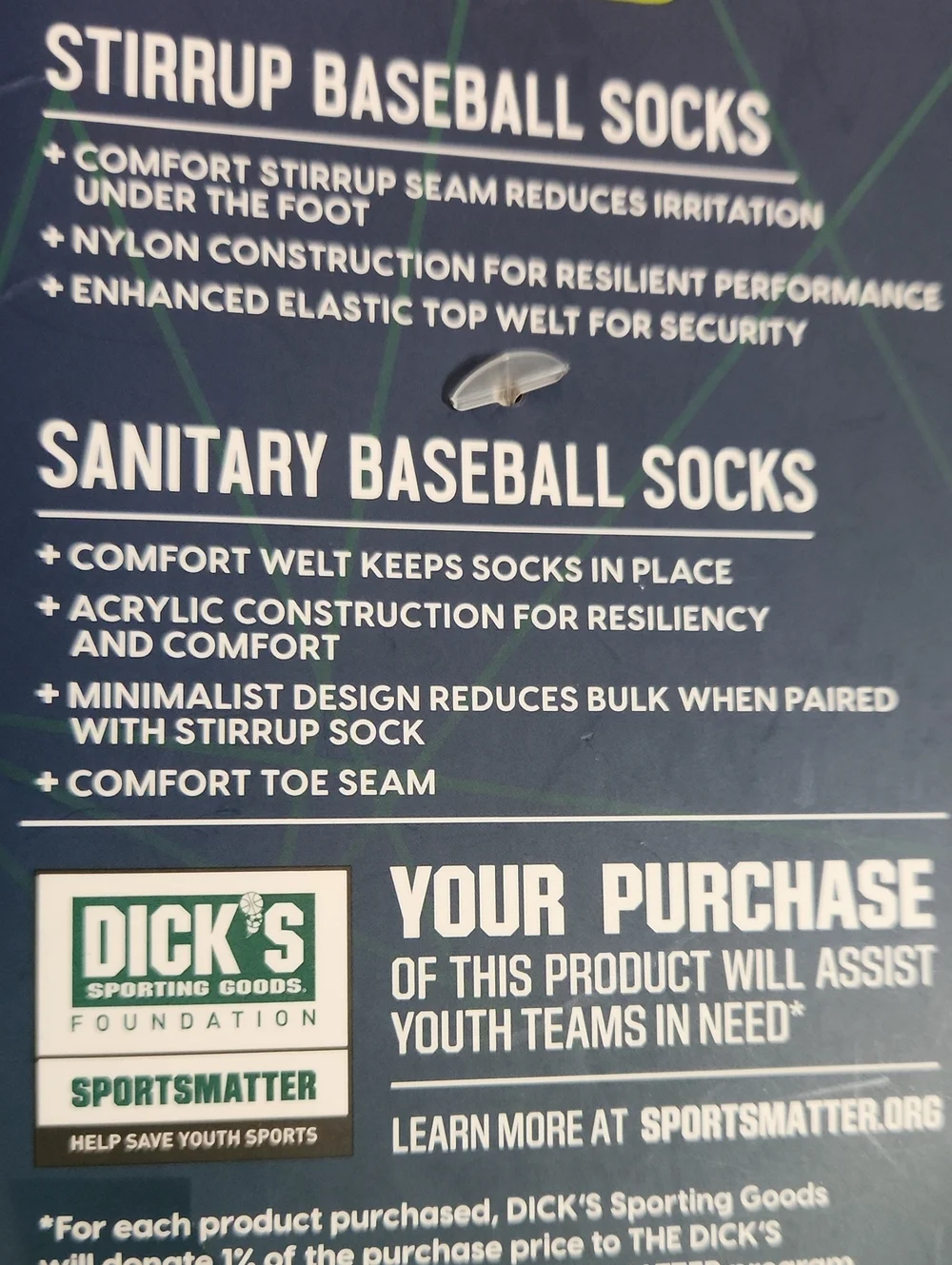 DSG Red White  Stirrup Socks & Sanitary Sock baseball Softball Combo Pack S